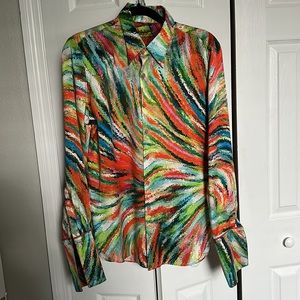 Robert Graham Silk Blouse - Size M
